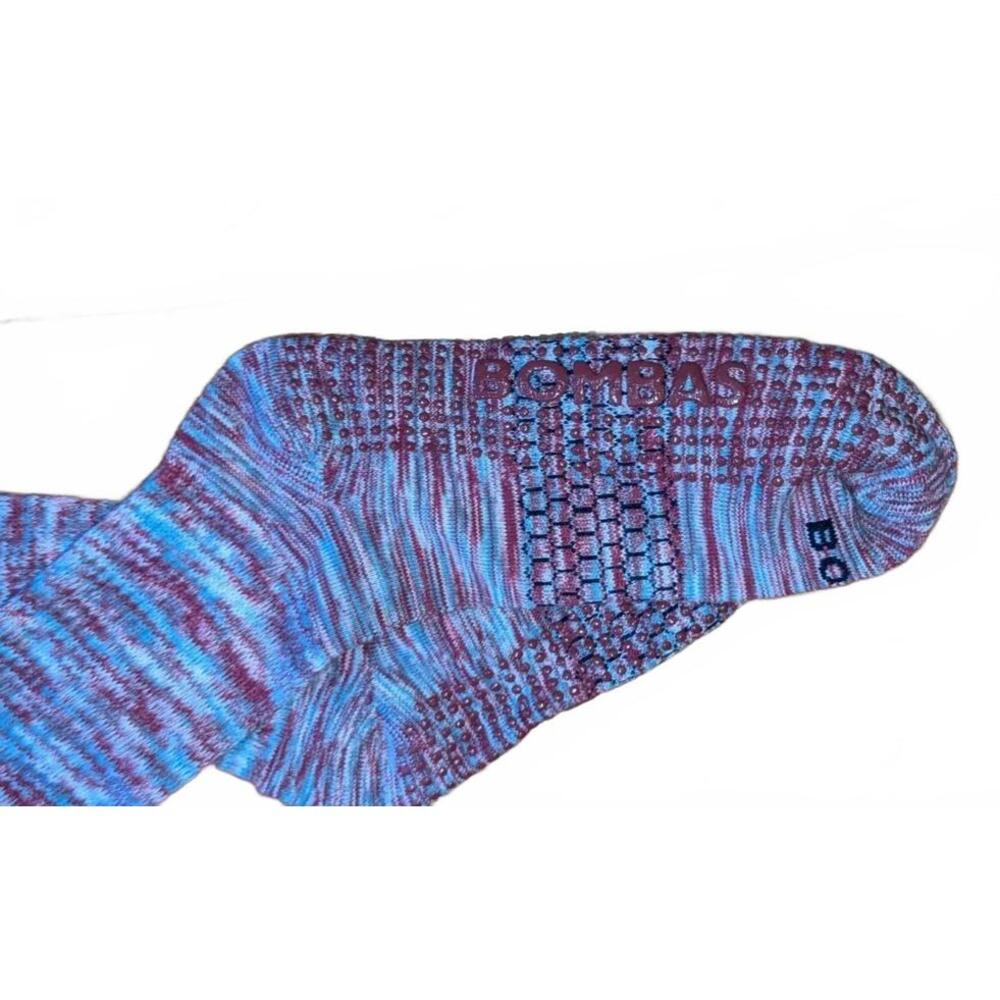 NWOT 4 Pairs BOMBAS Performance Gripper Honeycomb Crew Socks L 8-12 - Picture 7 of 8